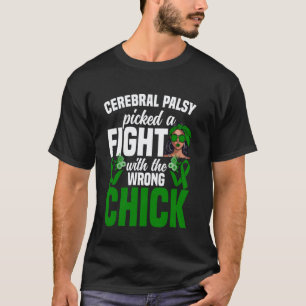 Camiseta Paralisia Cerebral Conscientização Mulheres Menina