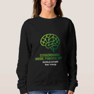 Camiseta Paralisia Cerebral Extraordinariamente Única e Uni