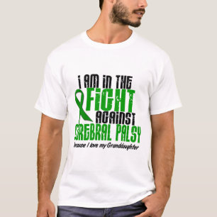 Camiseta Paralisia cerebral na luta para minha neta 1