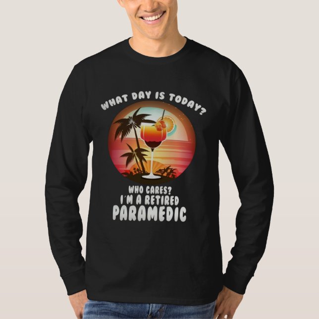 Camiseta Paramedic Retirement  Retiree (Frente)