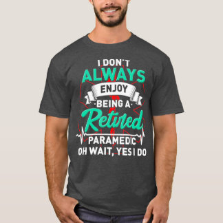 Camiseta paramédico aposentado