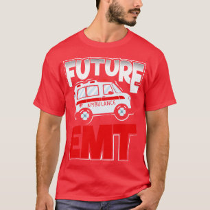 Camiseta paramédico Futuro do Formando Escolar EMT