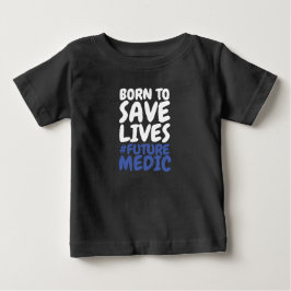 Camiseta Paramédico Nato para Salvar Vidas