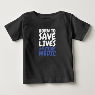 Camiseta Paramédico Nato para Salvar Vidas