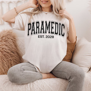 Camiseta Paramédico   Variáveis Personalizadas Trabalhador 