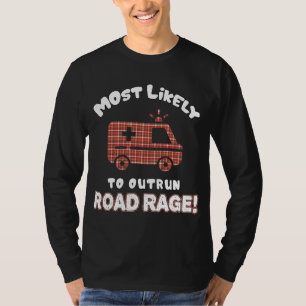 Camiseta Parametera EMT EMS Engraçado Mais Provável Para Ul