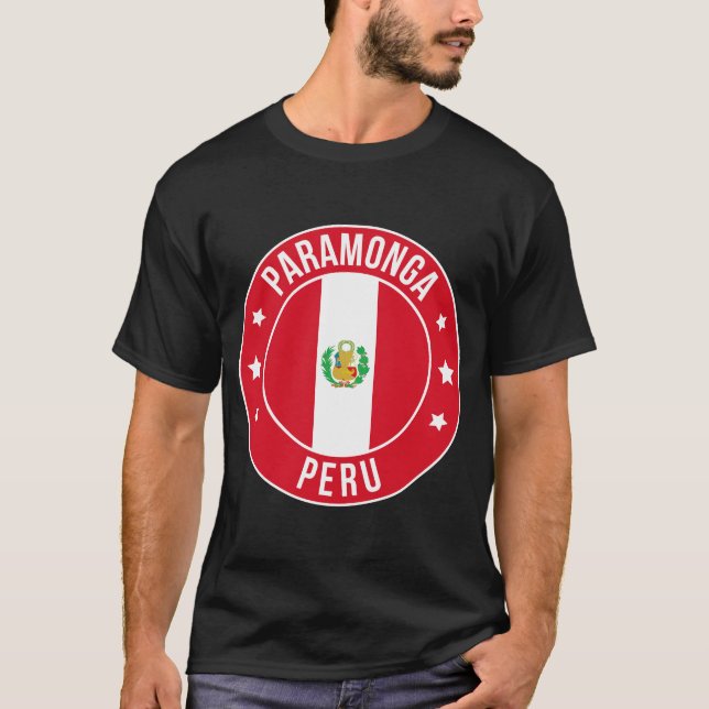 Camiseta Paramonga, Cidade do Peru (Frente)