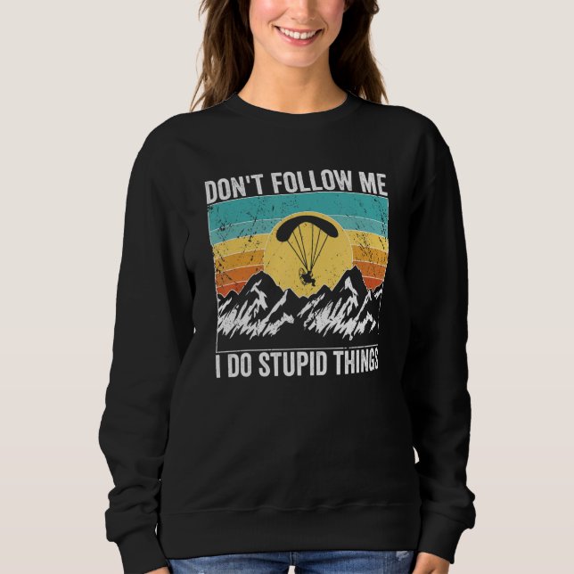 Camiseta Paramotor Pilot don't follow me Paramotoring_1 (Frente)