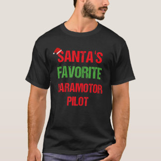 Camiseta Paramotor Pilot Funny Pajama Christmas Gift