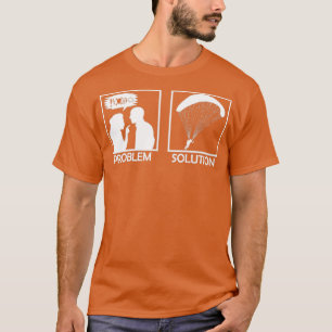 Camiseta Paramotor Pilot Paragliding Parachute Husband Pai