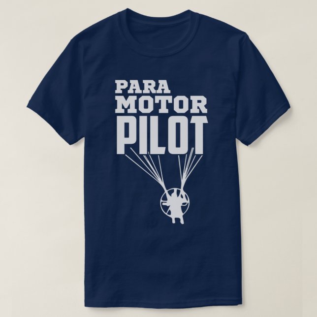 Camiseta Paramotor Pilot Paramotoring Extreme Sports Paragl (Frente do Design)