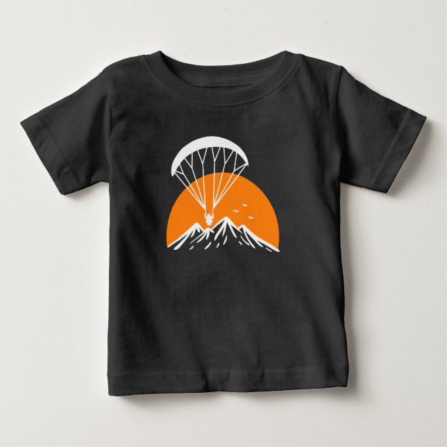 Camiseta Paramotoring Retro Vintage (Frente)