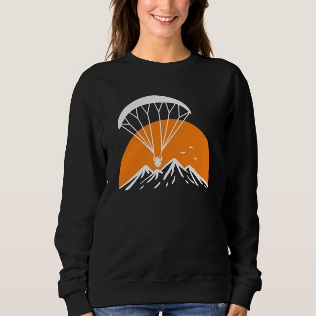 Camiseta Paramotoring Retro Vintage (Frente)