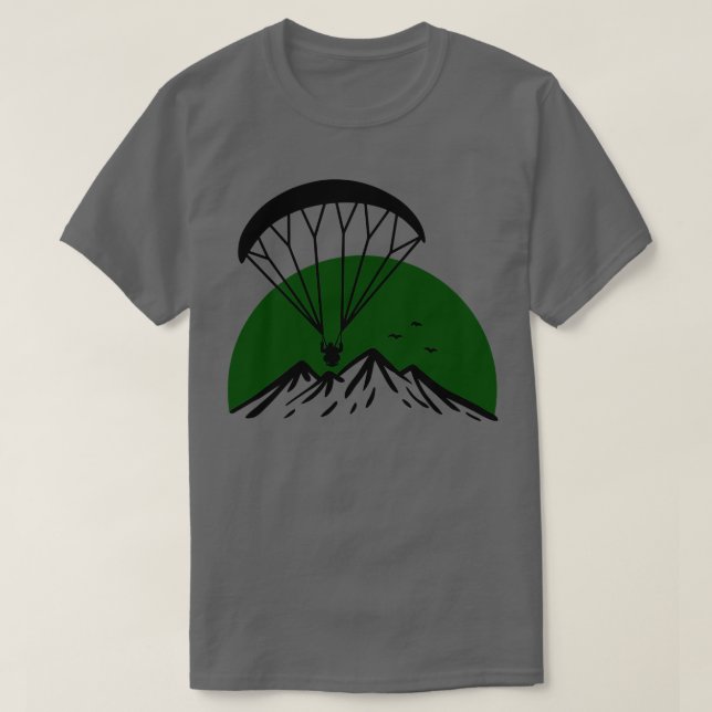 Camiseta Paramotoring Retro Vintage 2 (Frente do Design)