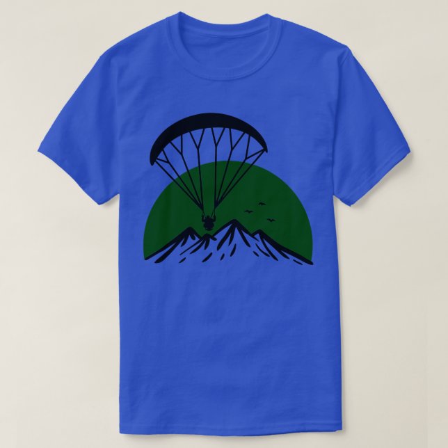Camiseta Paramotoring Retro Vintage 2 (Frente do Design)