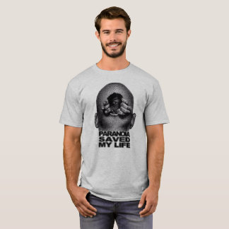 Camiseta Paranoia salvou minha vida, nova tendência, ideia 