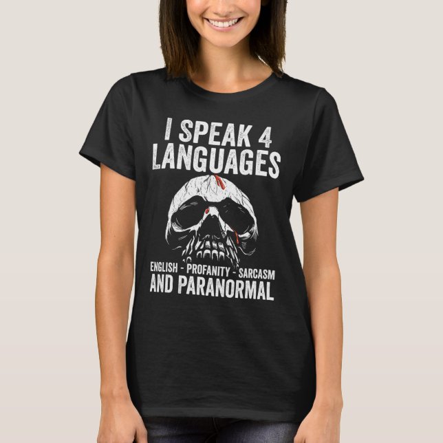 Camiseta Paranormal Caça Ghost Hunter Aventuras 6 (Frente)