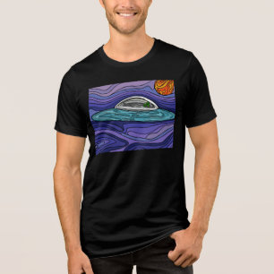 Camiseta Paranormal de UFO UAP da nave de alienígena
