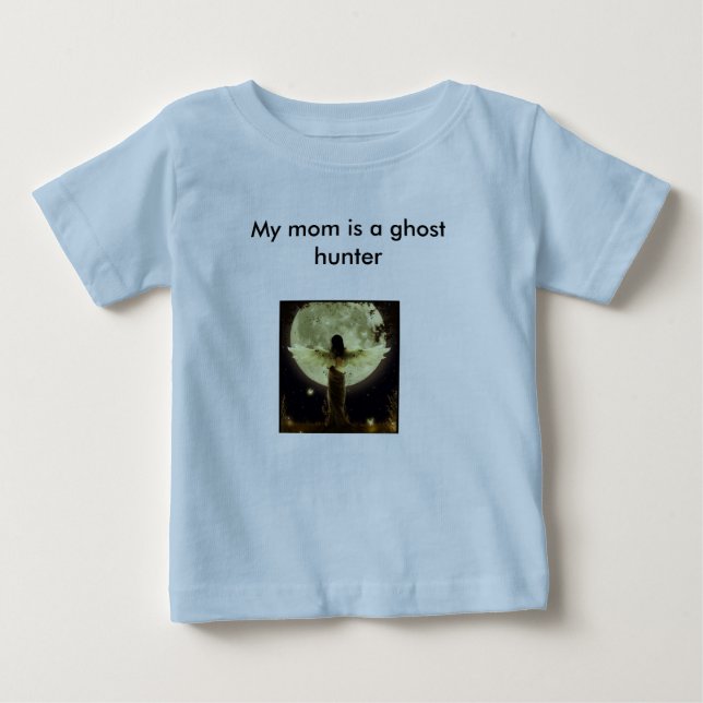 Camiseta paranormal do bebê (Frente)