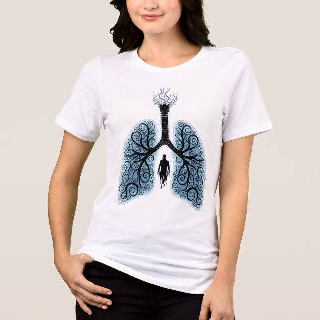 Camiseta Paranormal Happy Lungs Project Fundraiser Shirt v2 (Frente)