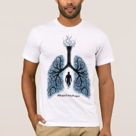 Camiseta Paranormal Happy Lungs Project Fundraiser Shirt v5