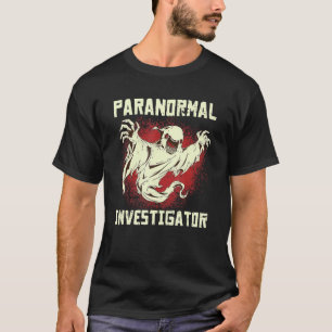 Camiseta Paranormal Investigador Fantasma Caça Paranormal E