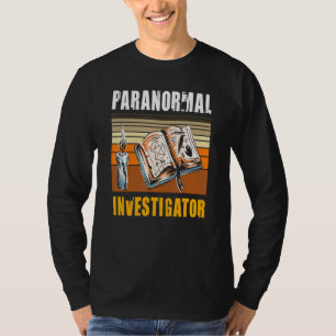 Camiseta Paranormal Investigador Fantasma Hunter Ghost Hunt