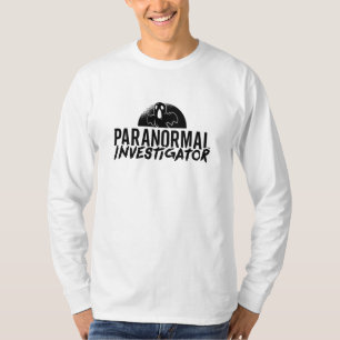 Camiseta Paranormal Investigador Fantasma Hunter Ghost Hunt