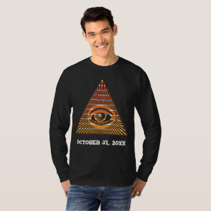 Camiseta Paranormal Todos Vendo Olho De Providência Espiri