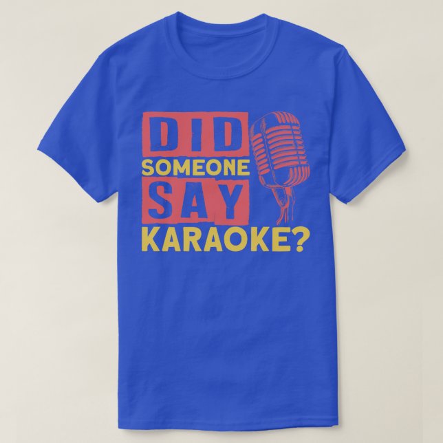 Camiseta Paraoke Cantando 4 (Frente do Design)