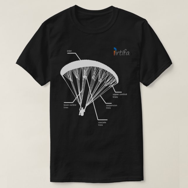 Camiseta Parapente 2 2 (Frente do Design)