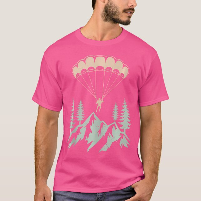 Camiseta Parapente de paraquedismo (Frente)