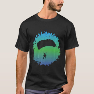 Camiseta Parapente de Paraquedismo de Paraquedas Planador P
