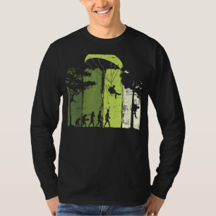 Camiseta Parapente Evolução Paramotor Esporte Extreme Para
