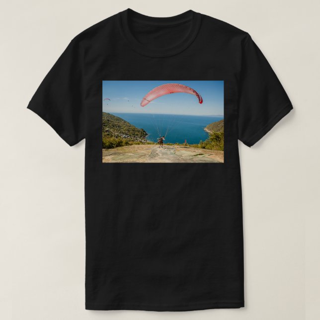 Camiseta Parapente No México (Frente do Design)