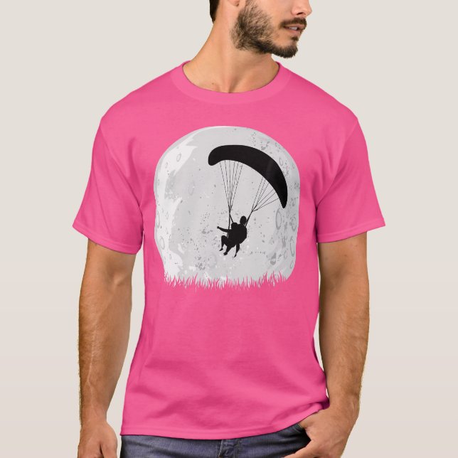Camiseta Parapente Noturno (Frente)