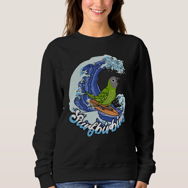 Camiseta Parapito Surfbirbing I Dusky com cabeçalho Conure (Frente)