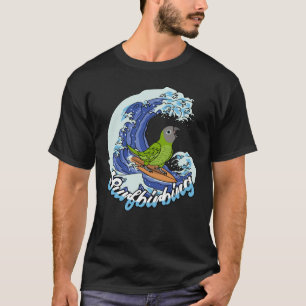 Camiseta Parapito Surfbirbing I Dusky com cabeçalho Conure