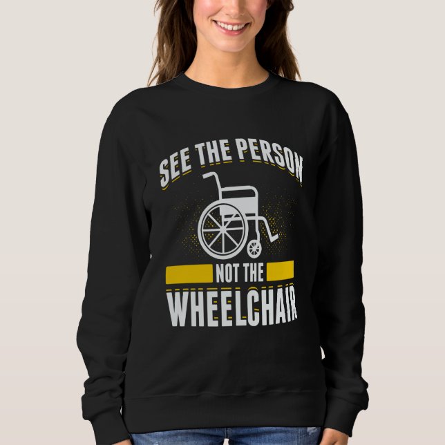 Camiseta Paraplegic For Wheelchair User Handicapped People  (Frente)