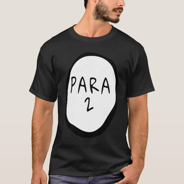 Camiseta Paraprofissional - Assistente de Professores de Fi (Frente)