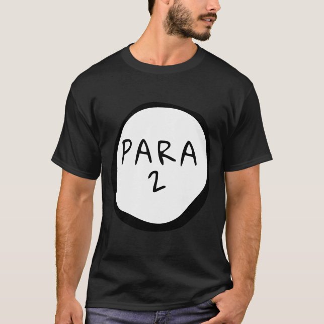 Camiseta Paraprofissional - Assistente de Professores de Fi (Frente)