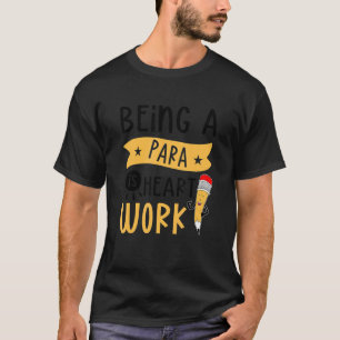 Camiseta Paraprofissional Assistente de Professores Paraedu
