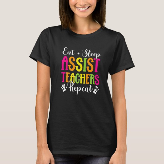 Camiseta Paraprofissional Assistente de Professores Paraedu (Frente)