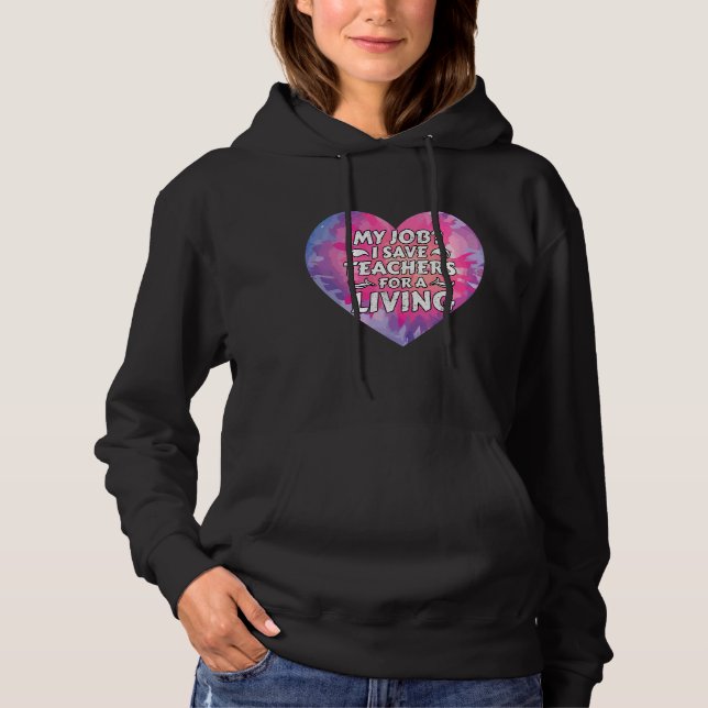 Camiseta Paraprofissional Eu Guardo Professores Para Um Par (Frente)