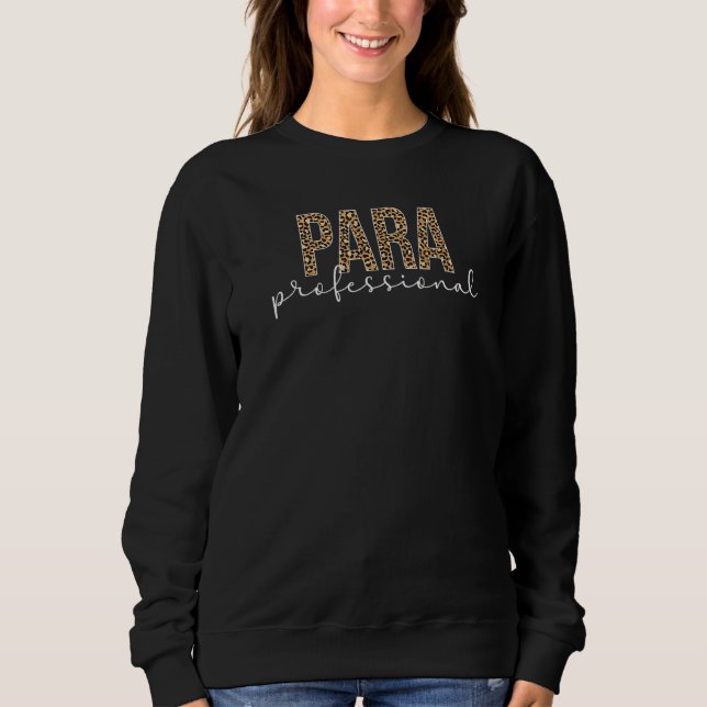 Camiseta Paraprofissional Para Leopardo Parapro (Frente)