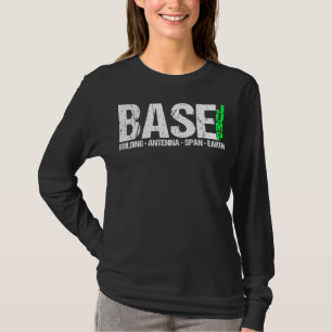Camiseta Paraquedas Base Jumper Extreme Esportes