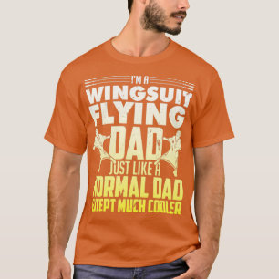 Camiseta paraquedas de beisebol do macacão-de-asa-branca