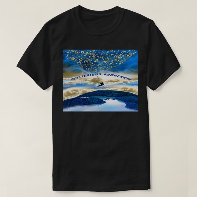 Camiseta Paraquedas Misterioso (Frente do Design)