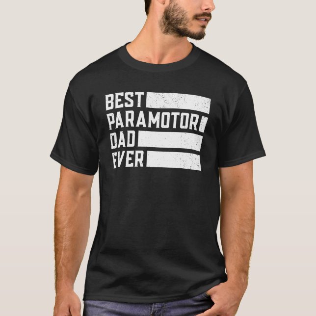 Camiseta Paraquedas Paragliptina com melhor Pai parapente (Frente)