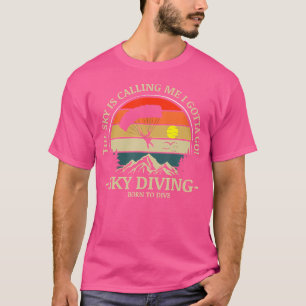 Camiseta Paraquedas Skydive Freefly Head Down Skydiving